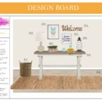 DESIGN – BOARD-ENTRY-HALL DESIGN-BOARD-DINING-ROOM EDESIGNS BASIC NOELIA UNIK DESIGNS